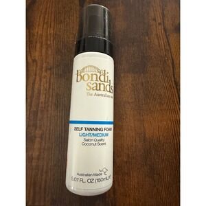 Bondi Sands Self Tanning Foam Light/Medium Coconut Scent 5.07 fl oz 150ml NEW